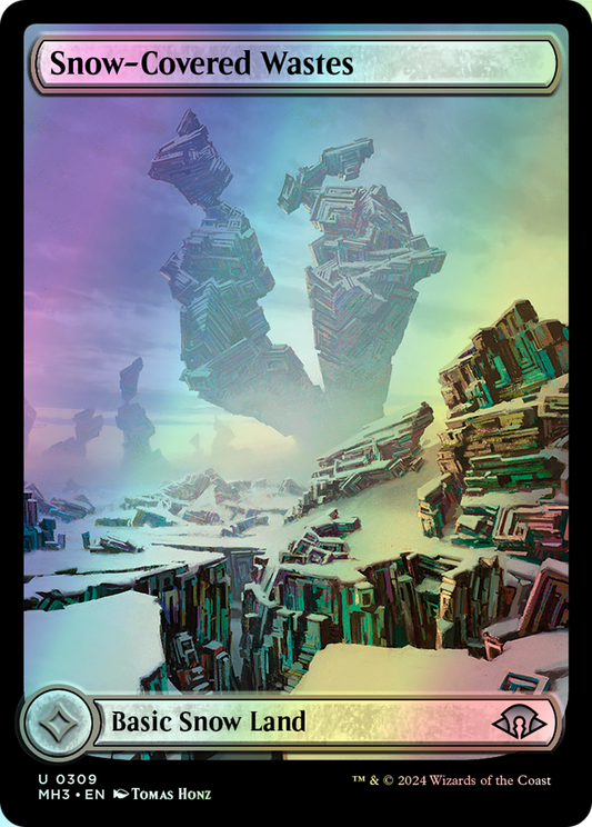 Snow-Covered Wastes (MH3) #309 [EN/F]