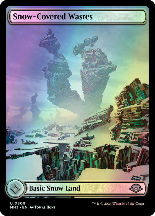 Snow-Covered Wastes (MH3) #309 [EN/F]