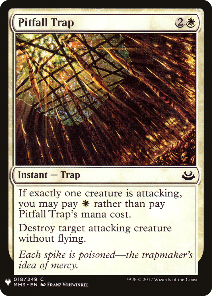 Pitfall Trap (PLST) #MM3-18 [EN/N]