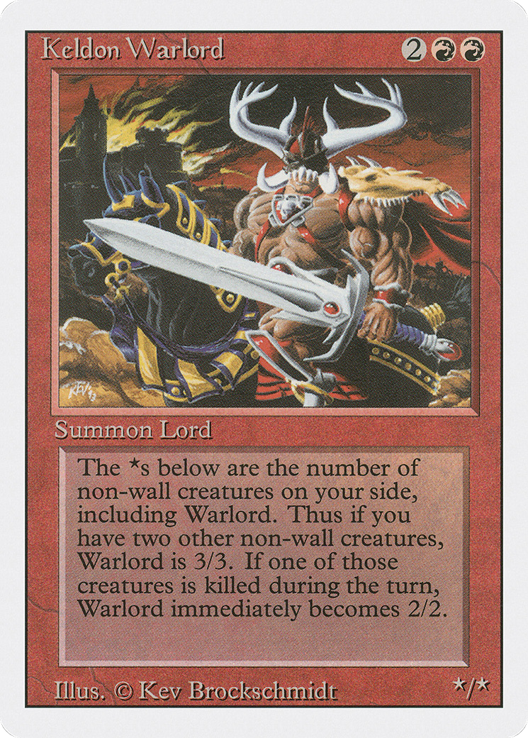 Keldon Warlord (3ED) #160 [EN/N]