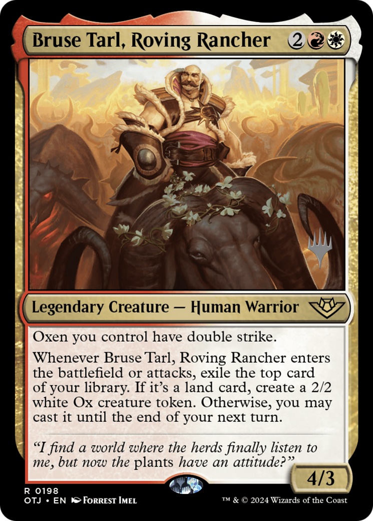 Bruse Tarl, Roving Rancher (POTJ) #198p [EN/N] s/o
