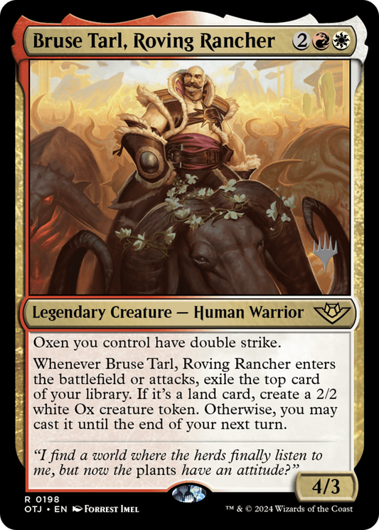 Bruse Tarl, Roving Rancher (POTJ) #198p [EN/N] s/o