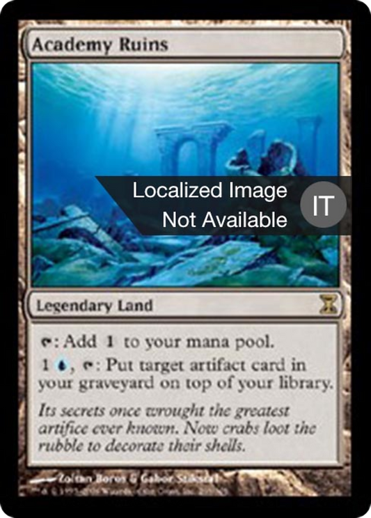 Academy Ruins (TSP) #269 [IT/N] s/o