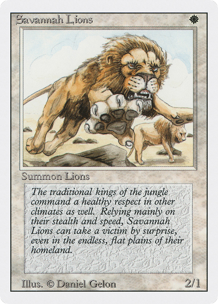 Savannah Lions (3ED) #39 [EN/N]