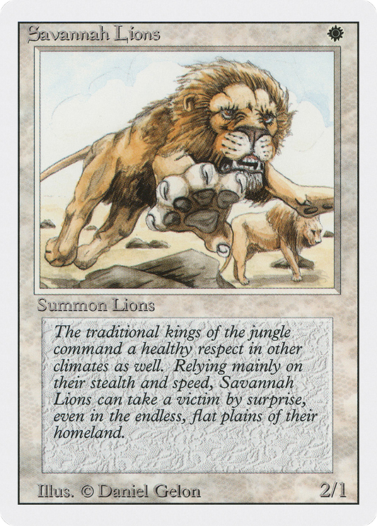 Savannah Lions (3ED) #39 [EN/N]