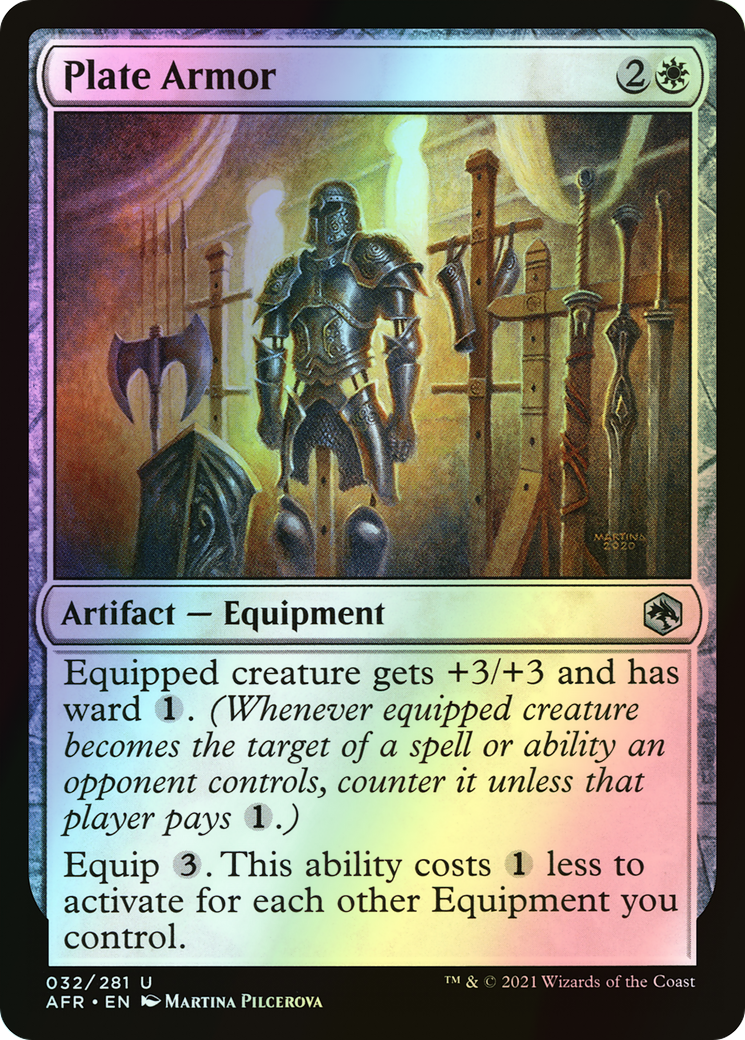 Plate Armor (AFR) #32 [EN/F]