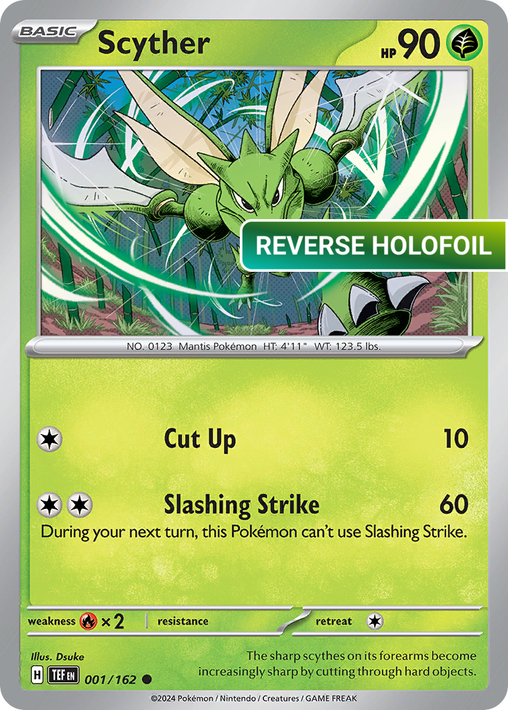 Scyther (TEF) #001 [EN/R] s/o