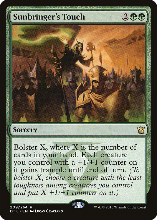 Sunbringer's Touch (DTK) #209 [EN/N]