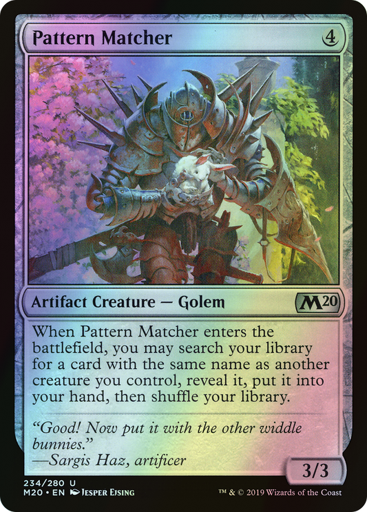 Pattern Matcher (M20) #234 [EN/F]