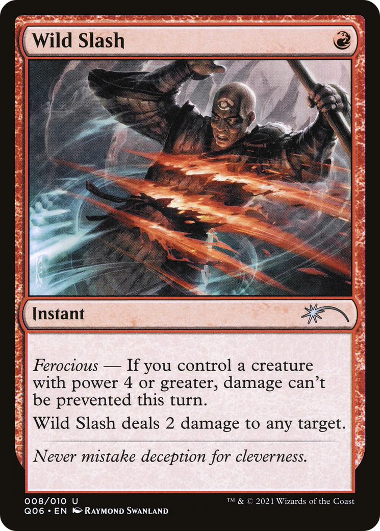 Wild Slash (Q06) #8 [EN/N]