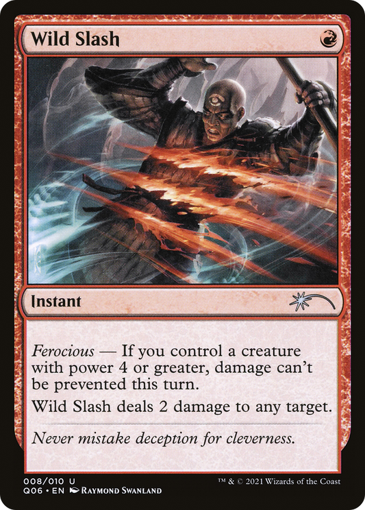 Wild Slash (Q06) #8 [EN/N]