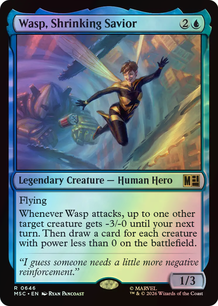 Wasp, Shrinking Savior (MSC) #646 [EN/F] s/o