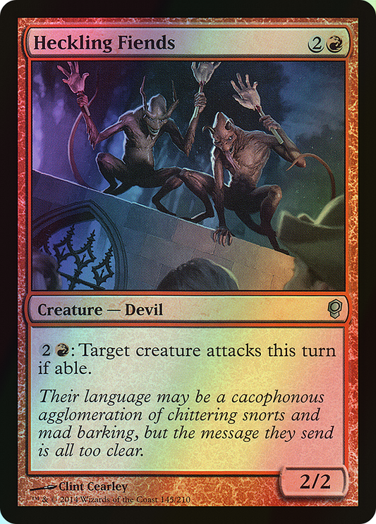 Heckling Fiends (CNS) #145 [EN/F]