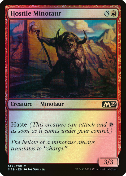 Hostile Minotaur (M19) #147 [EN/F]
