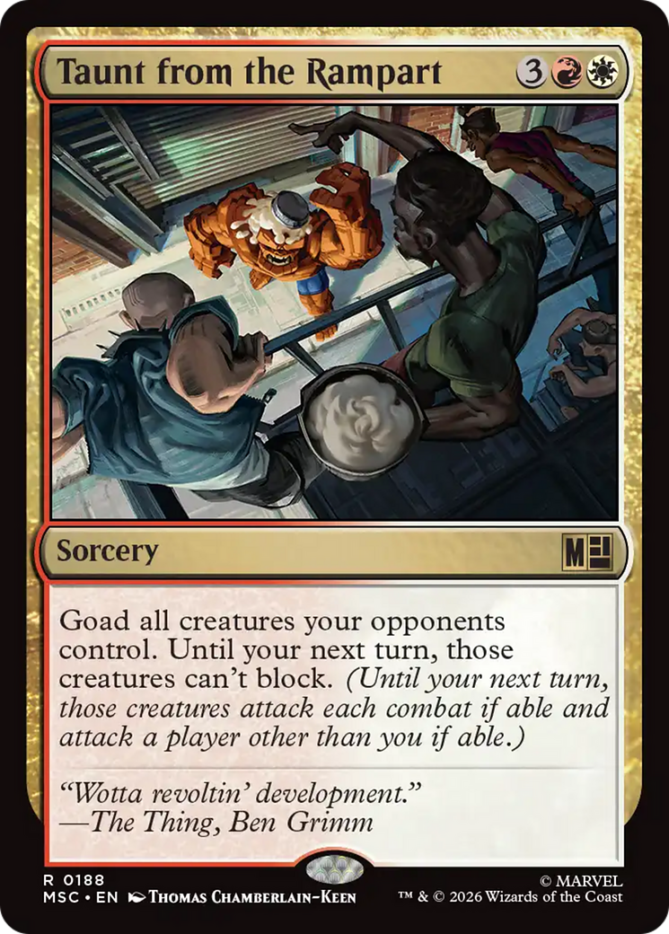 Taunt from the Rampart (MSC) #188 [EN/N]
