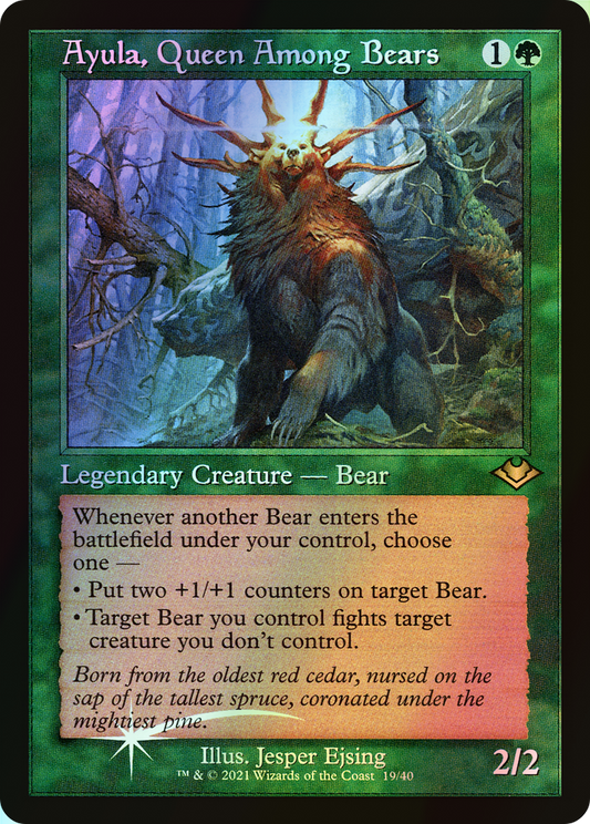 Ayula, Queen Among Bears (H1R) #19 [EN/F] s/o