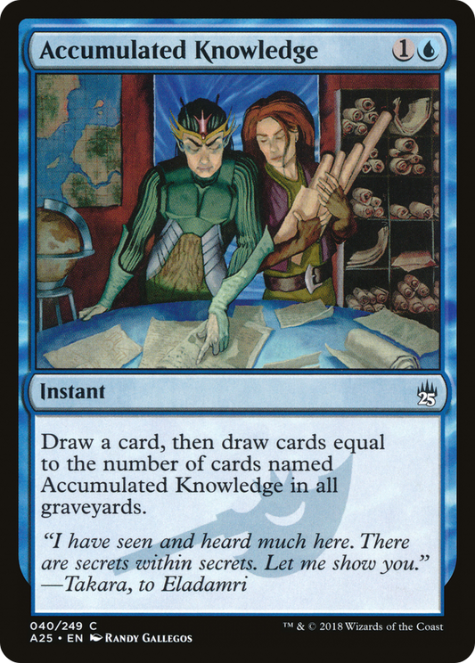 Accumulated Knowledge (A25) #40 [EN/N]