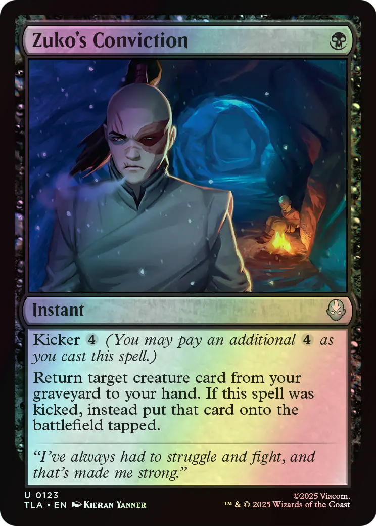 Zuko's Conviction (TLA) #123 [EN/F] s/o