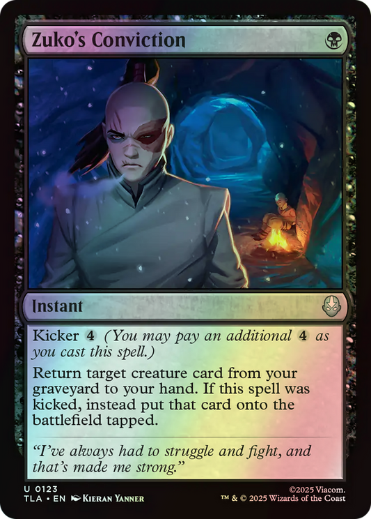 Zuko's Conviction (TLA) #123 [EN/F] s/o