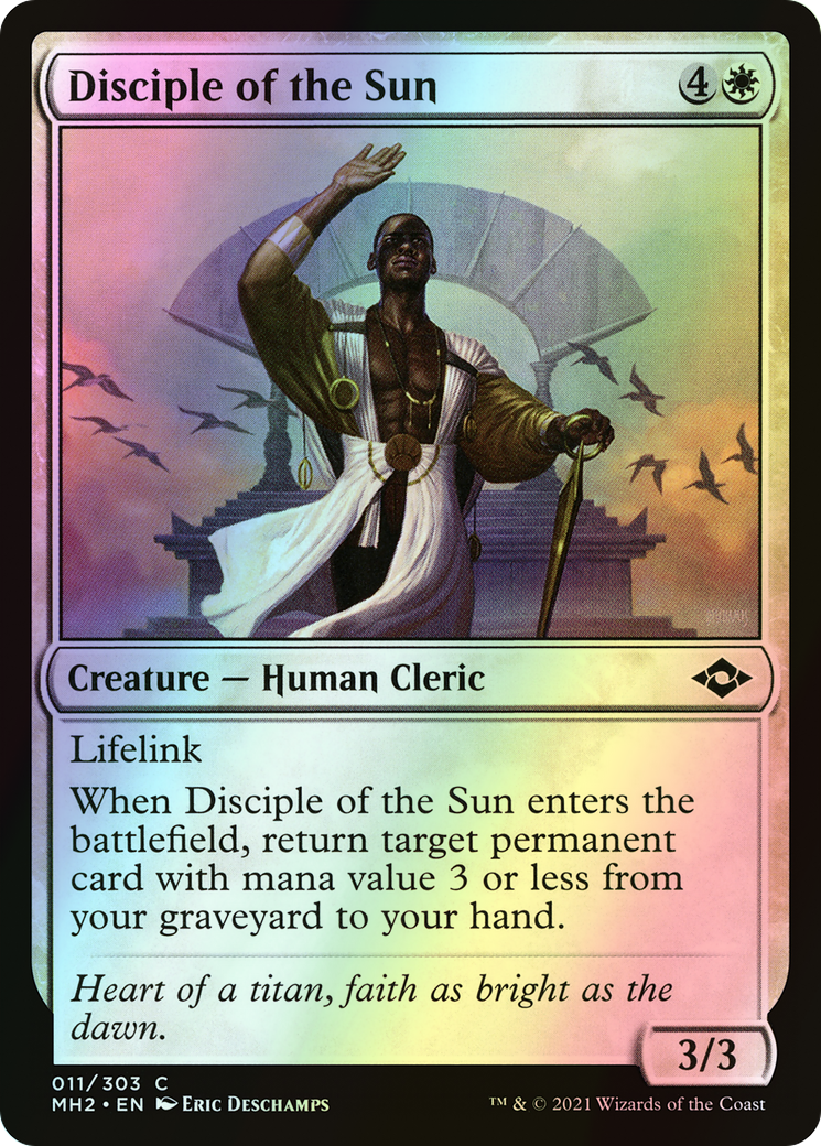 Disciple of the Sun (MH2) #11 [EN/F]