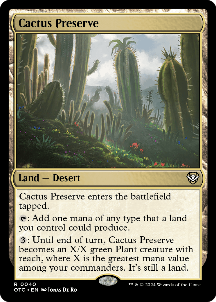 Cactus Preserve (OTC) #40 [EN/N]