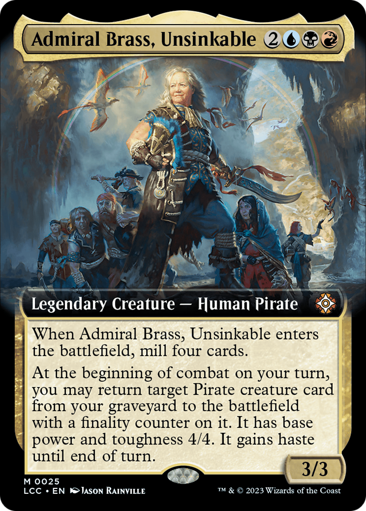 Admiral Brass, Unsinkable (LCC) #25 [EN/N]