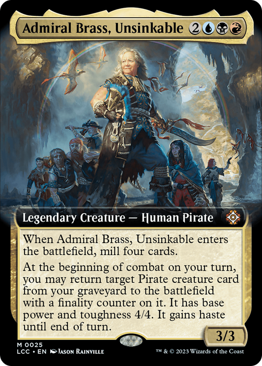 Admiral Brass, Unsinkable (LCC) #25 [EN/N]