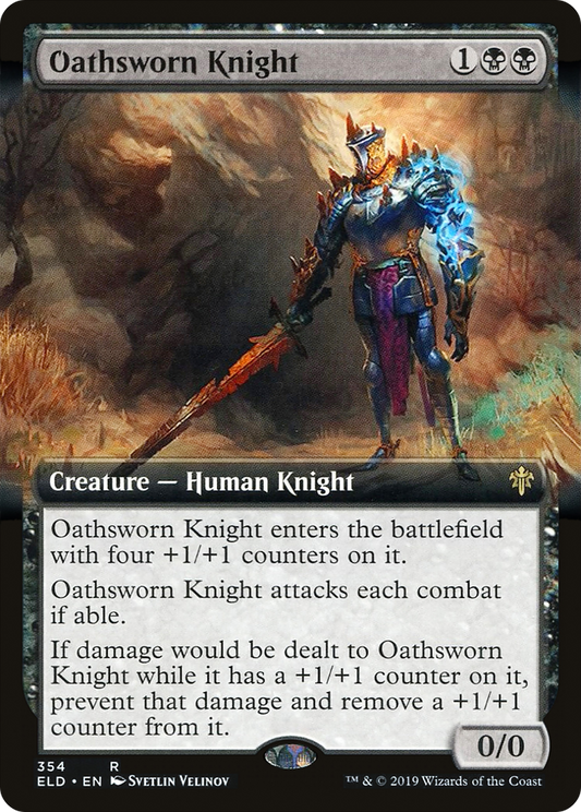 Oathsworn Knight (ELD) #354 [EN/N]