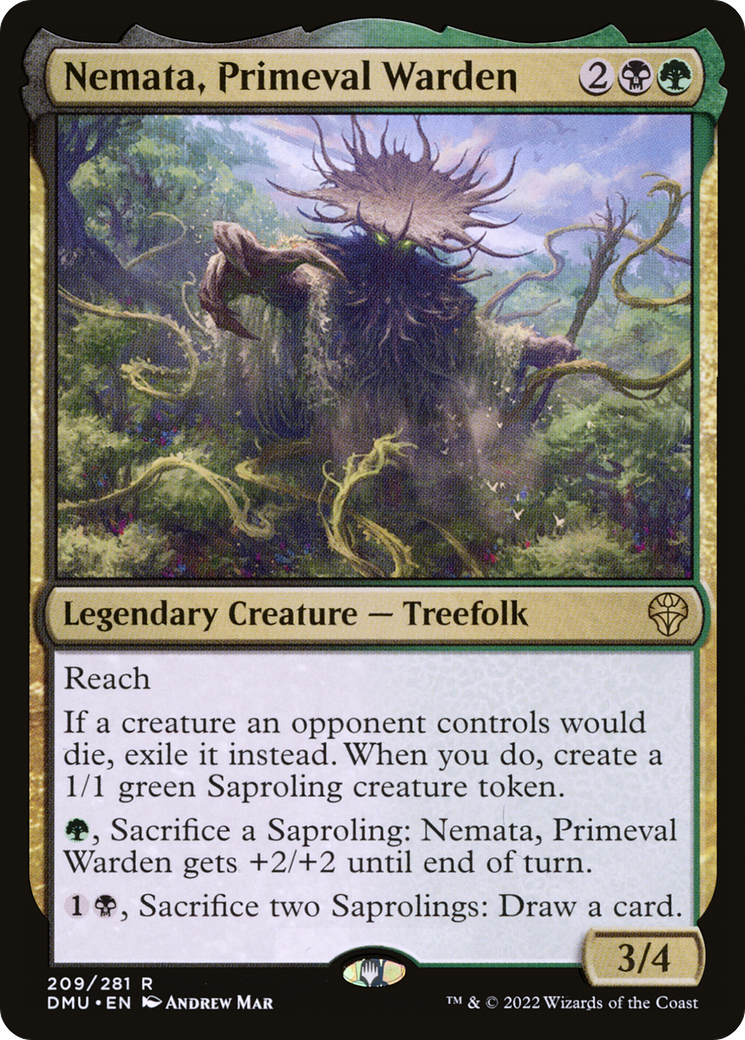Nemata, Primeval Warden (DMU) #209 [EN/N]