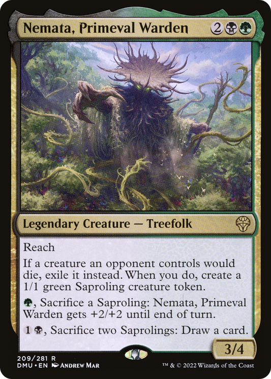 Nemata, Primeval Warden (DMU) #209 [EN/N]