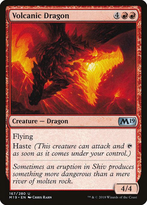 Volcanic Dragon (M19) #167 [EN/N]