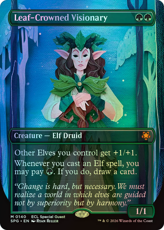 Leaf-Crowned Visionary (SPG) #140 [EN/F] s/o