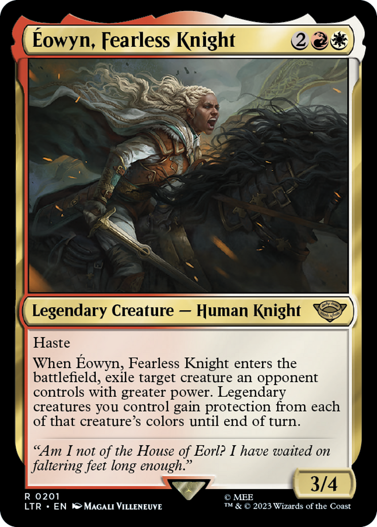 Éowyn, Fearless Knight (LTR) #201 [EN/N]