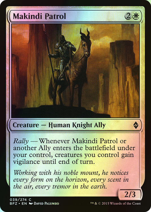 Makindi Patrol (BFZ) #39 [EN/F] s/o