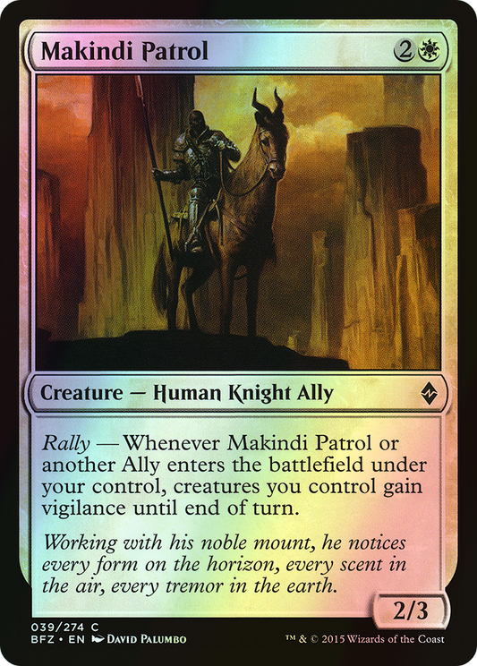 Makindi Patrol (BFZ) #39 [EN/F] s/o