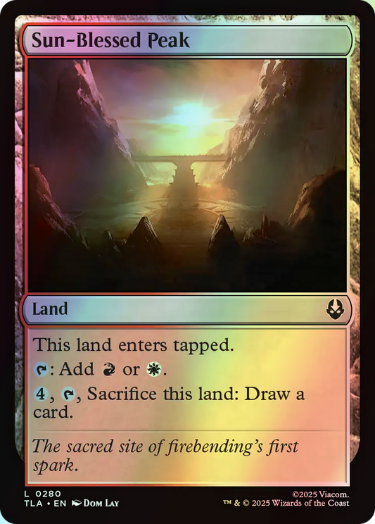 Sun-Blessed Peak (TLA) #280 [EN/F] s/o