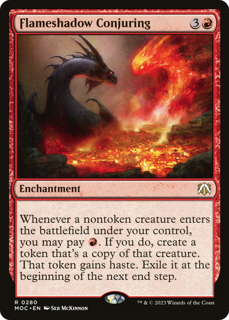 Flameshadow Conjuring (MOC) #280 [EN/N] s/o