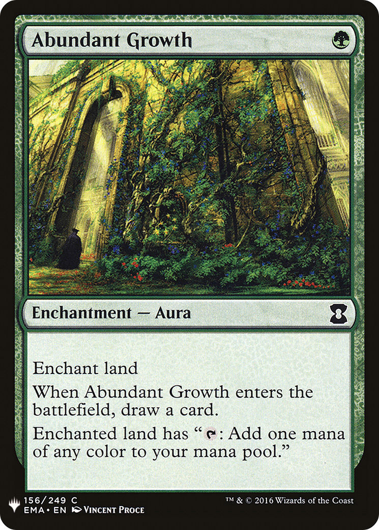 Abundant Growth (PLST) #EMA-156 [EN/N] s/o