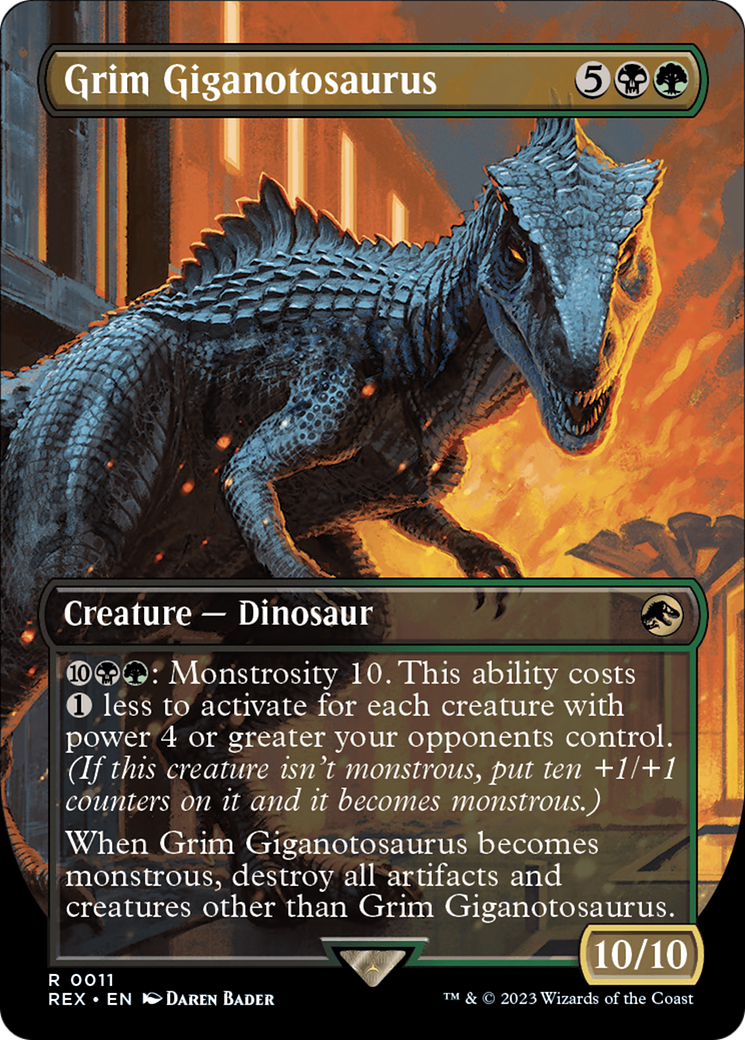 Grim Giganotosaurus (REX) #11 [EN/N]