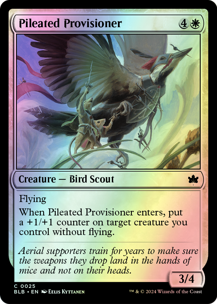 Pileated Provisioner (BLB) #25 [EN/F]