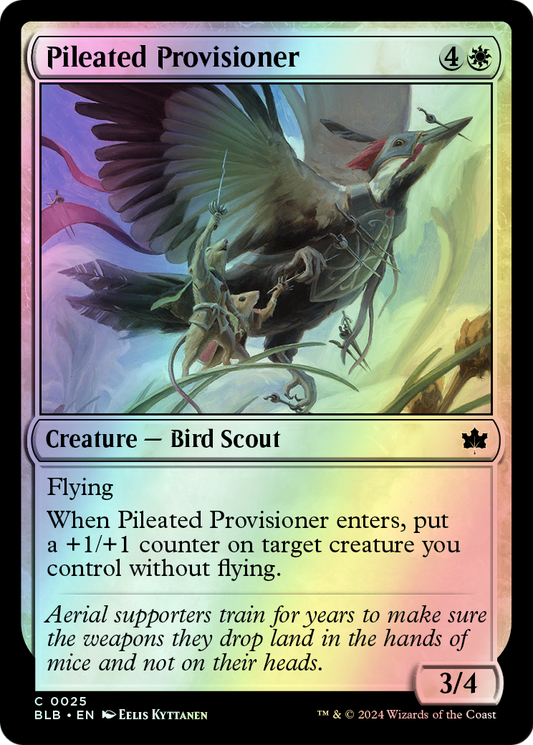 Pileated Provisioner (BLB) #25 [EN/F]