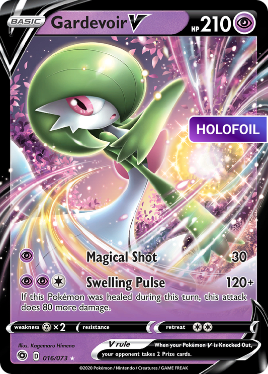 Gardevoir V (CPA) #16 [EN/H] s/o