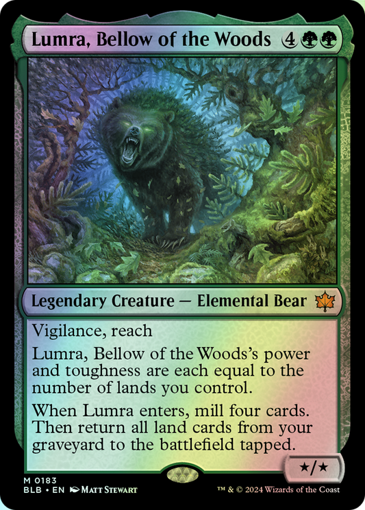 Lumra, Bellow of the Woods (BLB) #183 [EN/F] s/o