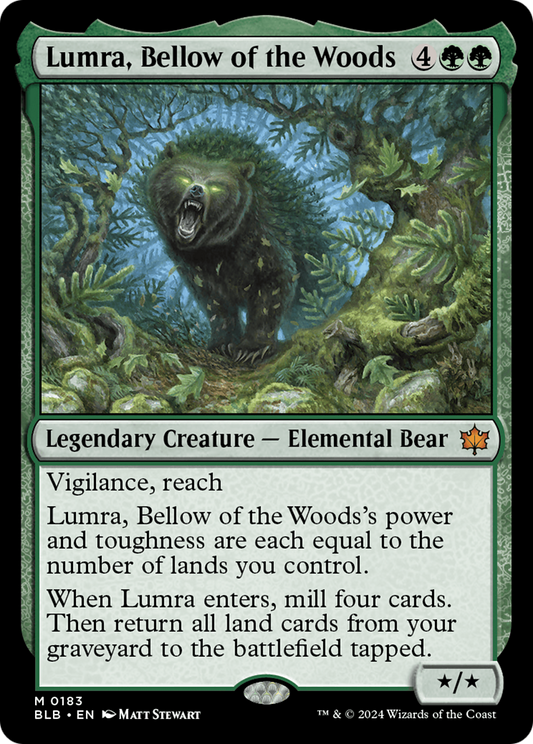 Lumra, Bellow of the Woods (BLB) #183 [EN/N] s/o