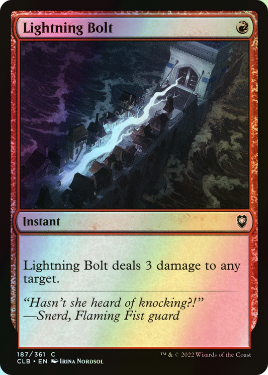 Lightning Bolt (CLB) #187 [EN/F]