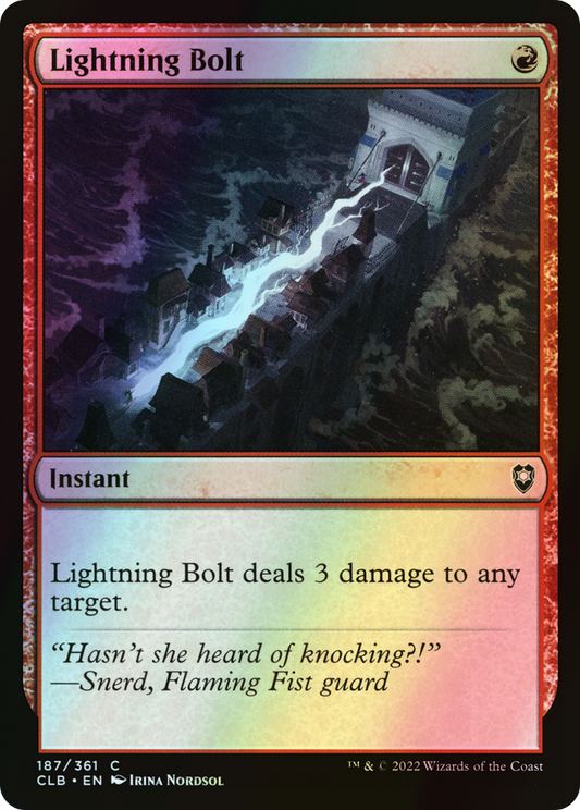 Lightning Bolt (CLB) #187 [EN/F]