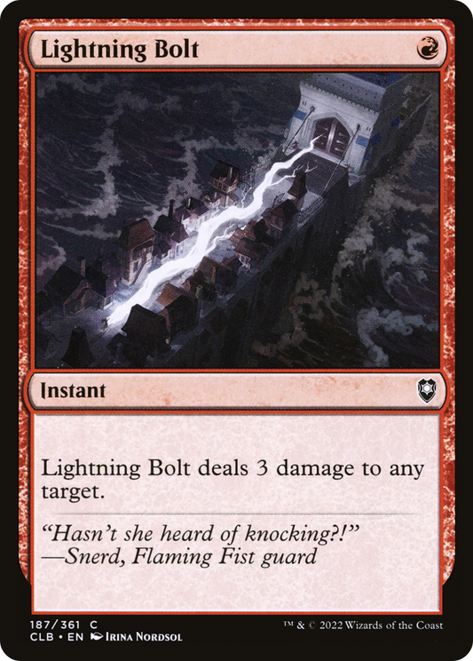 Lightning Bolt (CLB) #187 [EN/N]