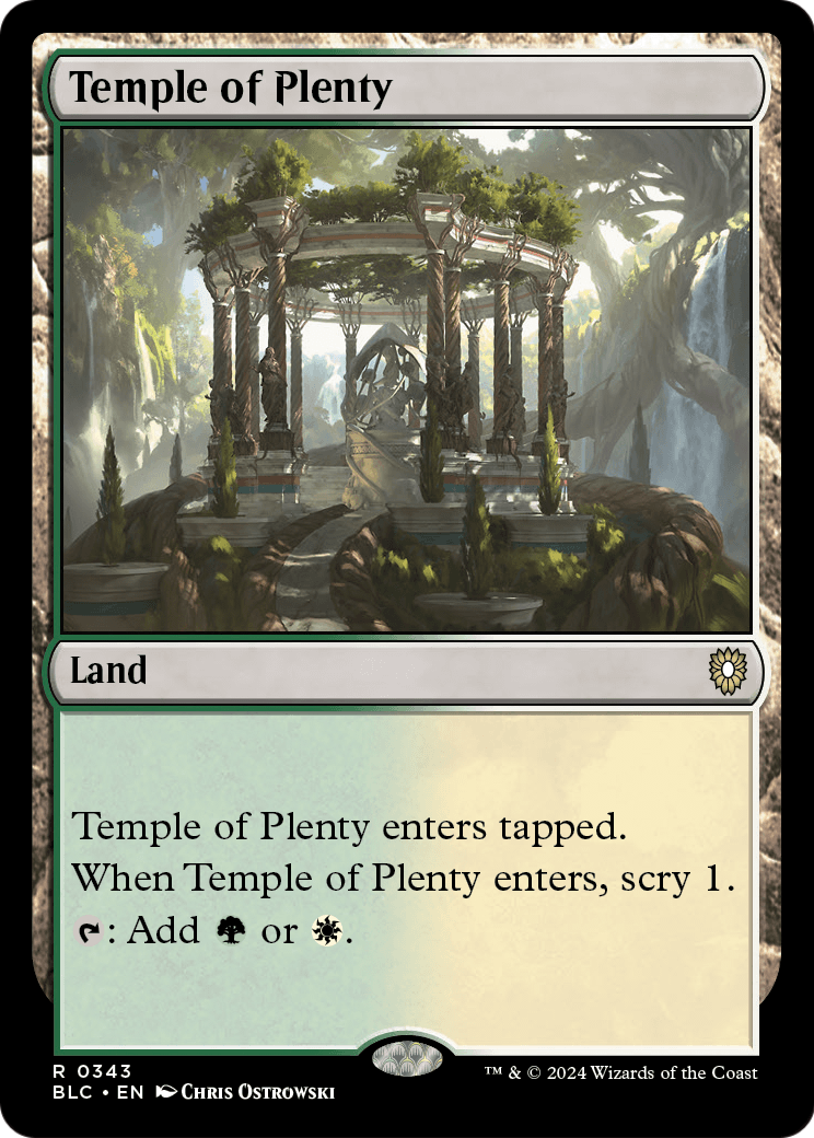 Temple of Plenty (BLC) #343 [EN/N]