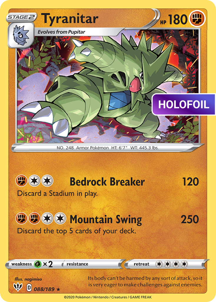 Tyranitar (DAA) #88 [EN/H]