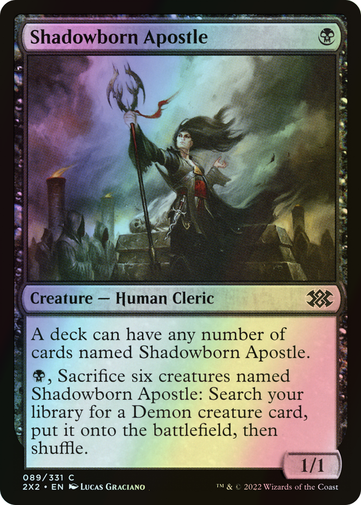 Shadowborn Apostle (2X2) #89 [EN/F]